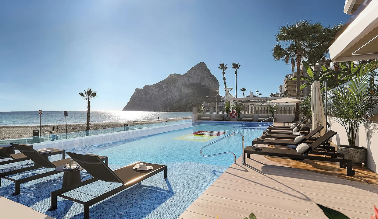 Апартаменты с солярием — Calpe — Арт. MVS4-1130